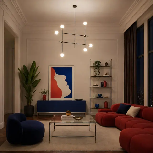 Светильник ST Luce SL429.403.06 БАСТОН — черный, ракурс 4