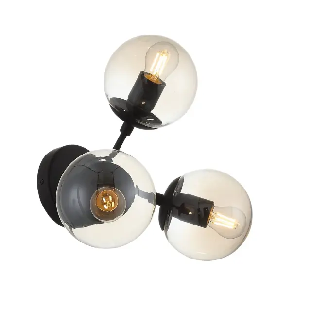 Бра ST Luce SL549.411.03 СТАМПО — черный, ракурс 3
