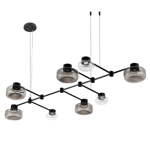Светильник ST Luce SL6005.403.08 ВАЛЛО — черный, ракурс 2