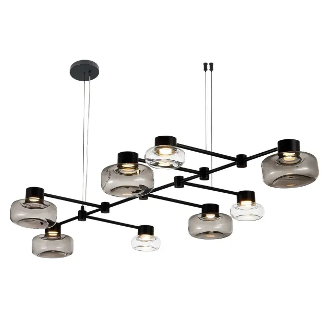 Светильник ST Luce SL6005.403.08 ВАЛЛО — черный, ракурс 3