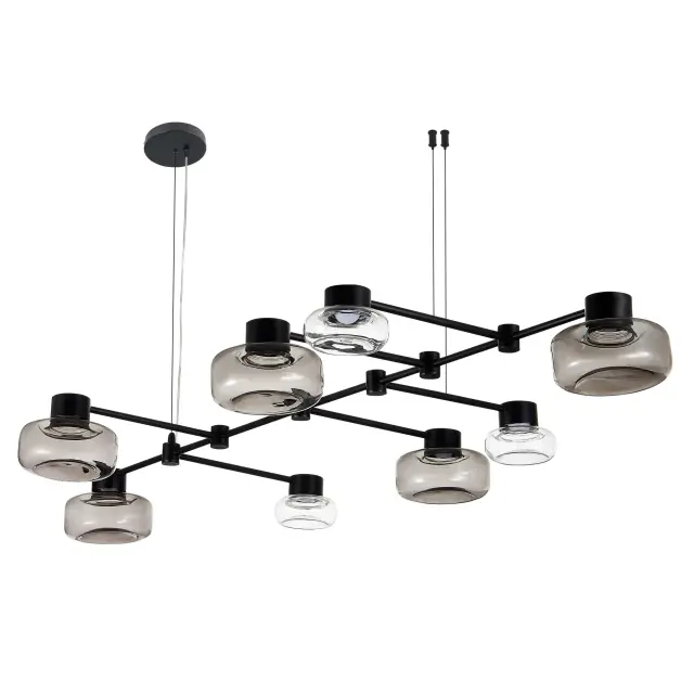 Светильник ST Luce SL6005.403.08 ВАЛЛО — черный, ракурс 4