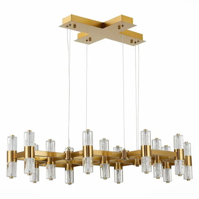Светильник ST Luce SL6007.203.26 ГЕМИНА — латунь, ракурс 2