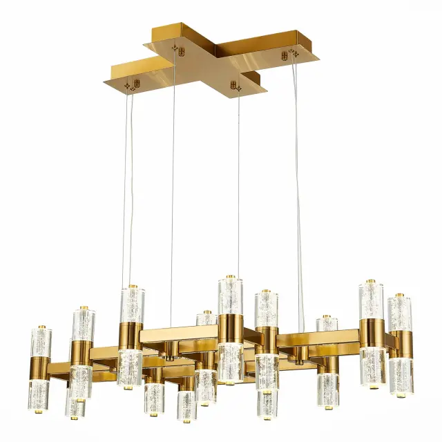 Светильник ST Luce SL6007.203.26 ГЕМИНА — латунь, ракурс 3