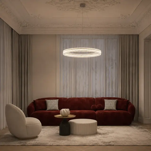 Светильник ST Luce SL6008.123.01 ЛАТОЦЦО — хром, ракурс 5