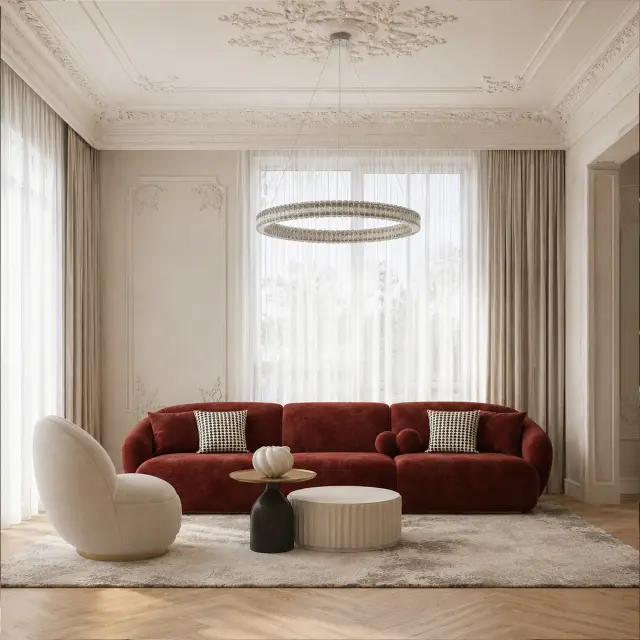 Светильник ST Luce SL6008.123.01 ЛАТОЦЦО — хром, ракурс 6