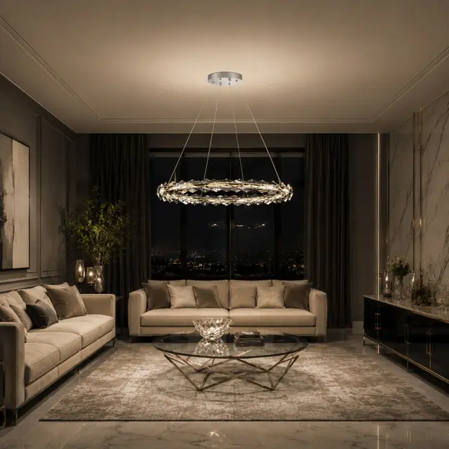 Светильник ST Luce SL6009.103.01 ДИАМАНТА — хром, ракурс 5