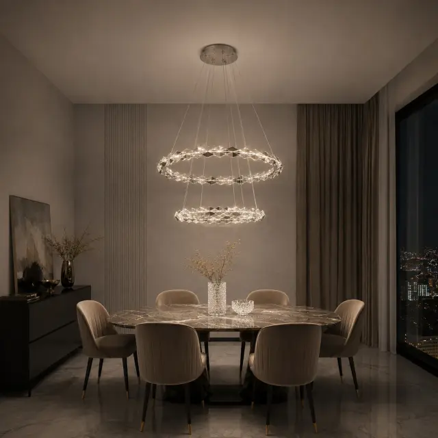 Светильник ST Luce SL6009.103.02 ДИАМАНТА — хром, ракурс 5