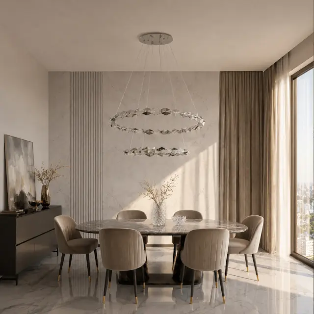 Светильник ST Luce SL6009.103.02 ДИАМАНТА — хром, ракурс 6