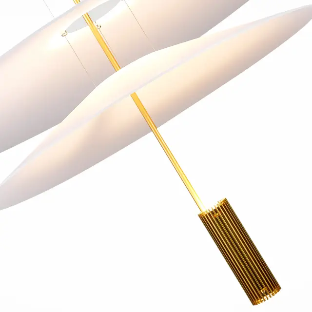 Светильник ST Luce SL6101.223.01 ИСОЛА — золотой, ракурс 3