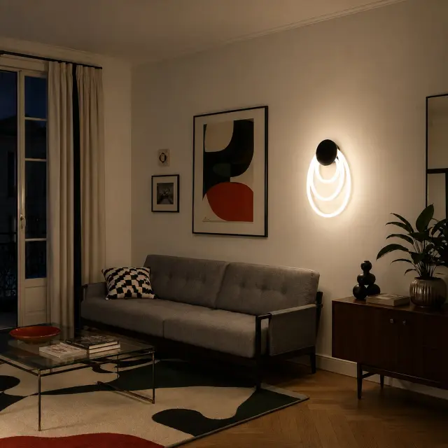 Бра ST Luce SL6102.411.30 САГРАТО — черный, ракурс 4