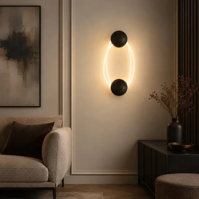 Бра ST Luce SL6102.421.30 САГРАТО — черный, ракурс 5