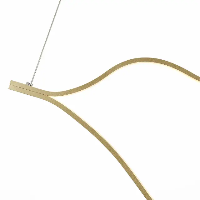 Светильник ST Luce SL6106.203.65 КОРТИЛЕ — золотой, ракурс 3