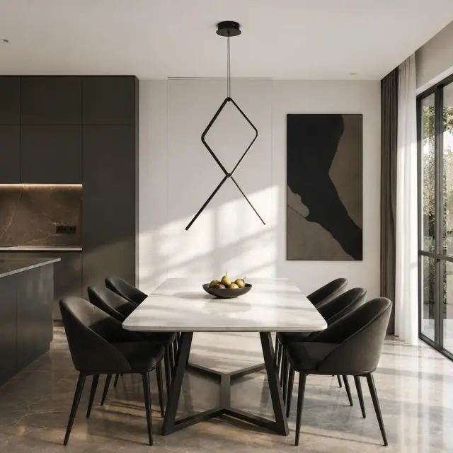 Светильник ST Luce SL6113.443.01 ГАЙА — черный, ракурс 5