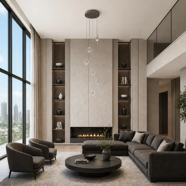 Светильник ST Luce SL6114.103.06 КАСКАТО — хром, ракурс 5