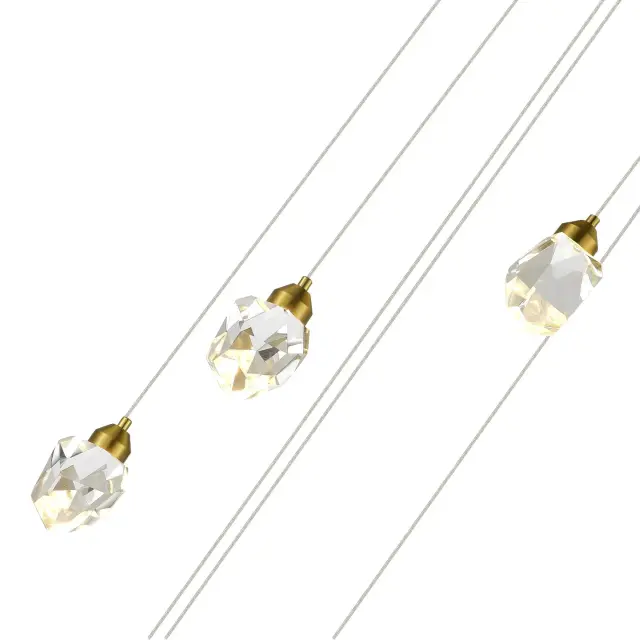 Светильник ST Luce SL6114.203.06 КАСКАТО — золотой, ракурс 3