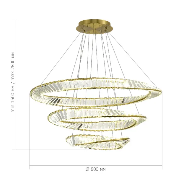 Светильник ST Luce SL6204.301.03 РИТОРТО — латунь, ракурс 4