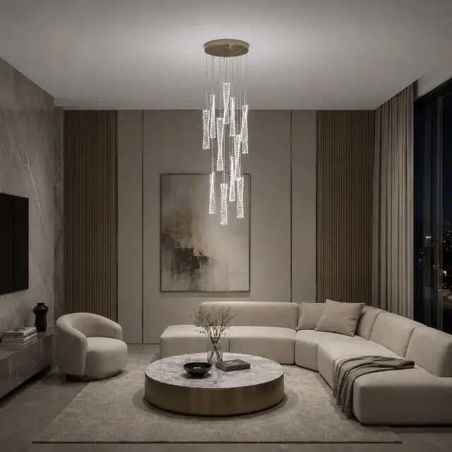 Светильник ST Luce SL6205.303.09 ЭЛИКА — латунь, ракурс 3