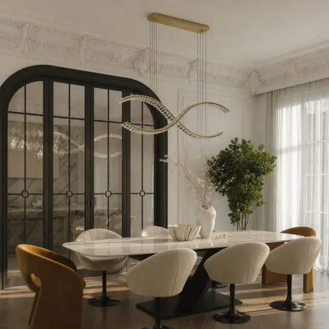 Светильник ST Luce SL6206.303.44 АЦЕНО — латунь, ракурс 6