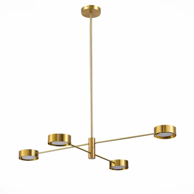 Люстра ST Luce SL6504.302.04 ВИКО — латунь, ракурс 2