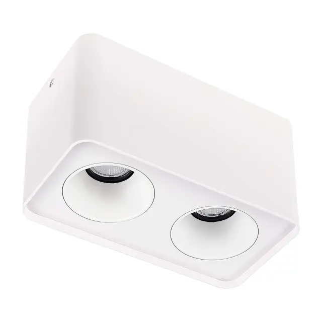 Точечный светильник ST Luce ST053.502.02 ШИФТ — белый, ракурс 3