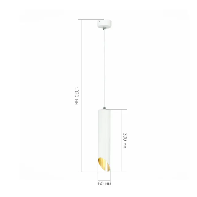 Светильник ST Luce ST152.503.01 — белый, ракурс 3