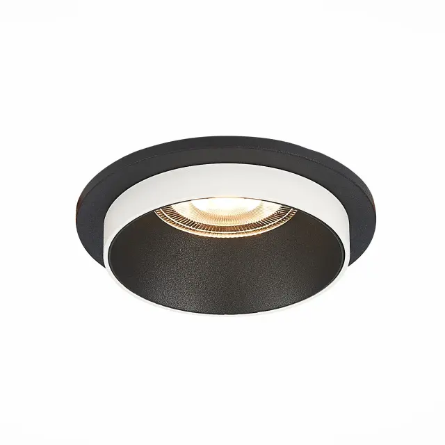 Точечный светильник ST Luce ST206.408.01 — черный, ракурс 3