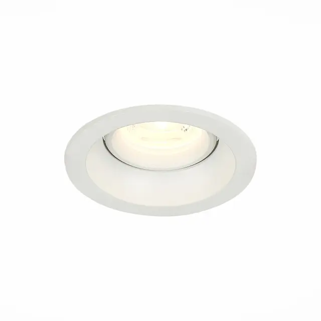 Точечный светильник ST Luce ST208.508.01 — белый, ракурс 3