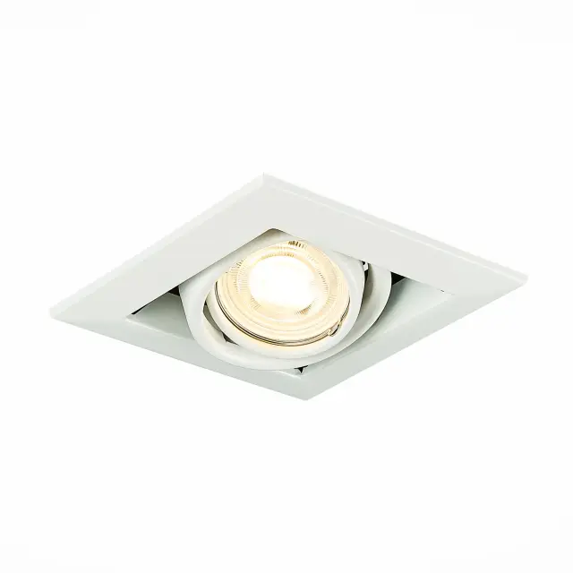Точечный светильник ST Luce ST250.558.01 — белый, ракурс 3