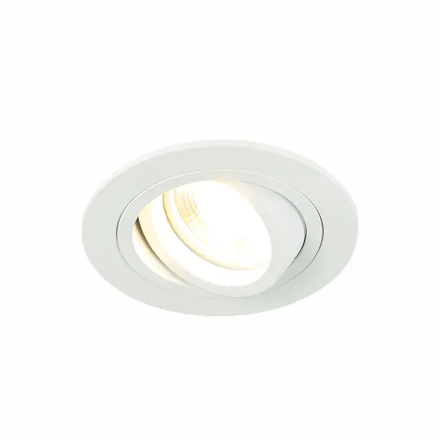 Точечный светильник ST Luce ST251.518.01 — белый, ракурс 3