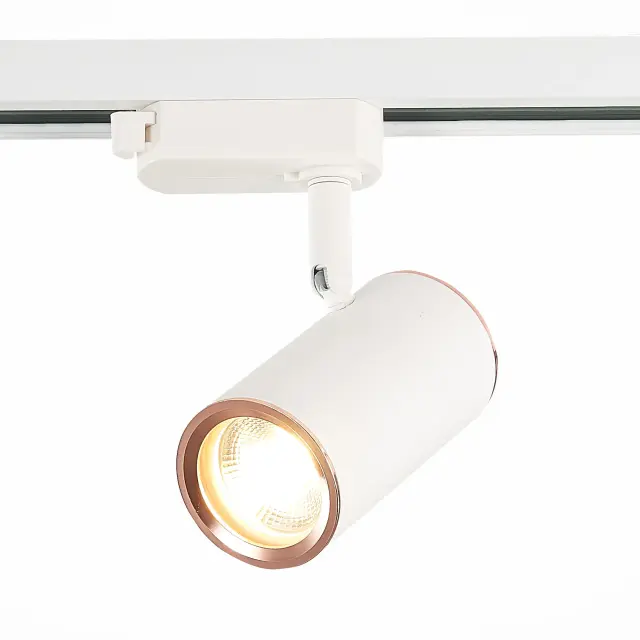 Трековый светильник ST Luce ST301.526.01 БЭЙС — белый