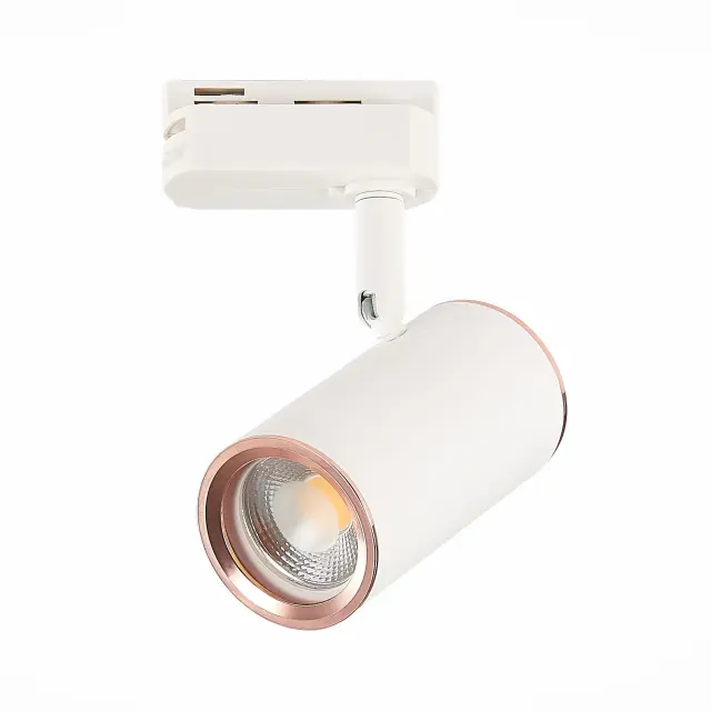 Трековый светильник ST Luce ST301.526.01 БЭЙС — белый, ракурс 3