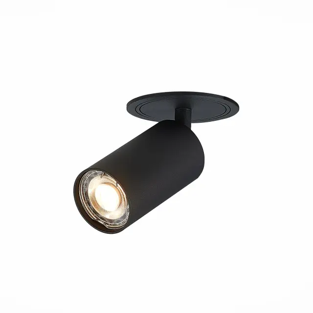 Точечный светильник ST Luce ST303.408.01 — черный, ракурс 3