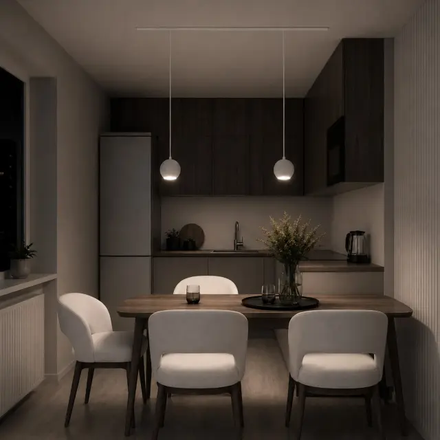 Трековый светильник ST Luce ST354.543.12 СКАЙЛАЙН 48V — белый, ракурс 5