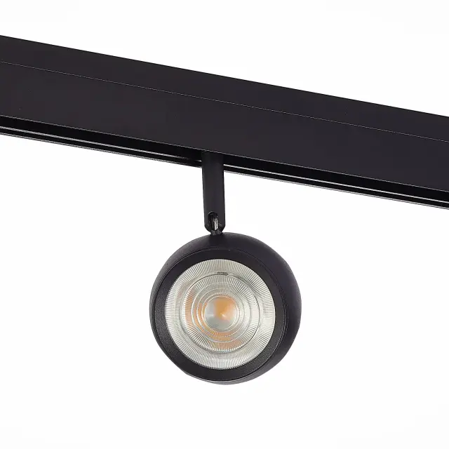 Трековый светильник ST Luce ST355.436.10 СКАЙЛАЙН 48V — черный, ракурс 2