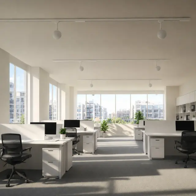 Трековый светильник ST Luce ST358.536.07 СКАЙЛАЙН 48V — белый, ракурс 6