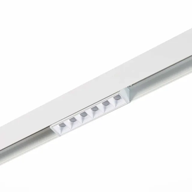 Трековый светильник ST Luce ST361.546.06 СКАЙЛАЙН 48V — белый, ракурс 2