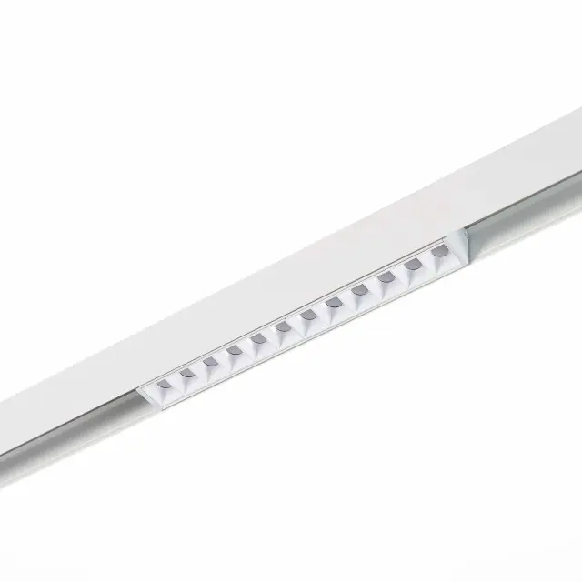 Трековый светильник ST Luce ST361.546.12 СКАЙЛАЙН 48V — белый, ракурс 2