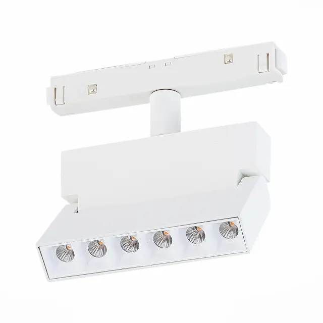 Трековый светильник ST Luce ST362.536.06 СКАЙЛАЙН 48V — белый, ракурс 3