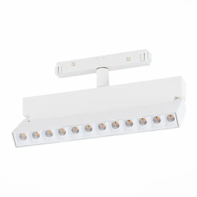 Трековый светильник ST Luce ST362.536.12 СКАЙЛАЙН 48V — белый, ракурс 3