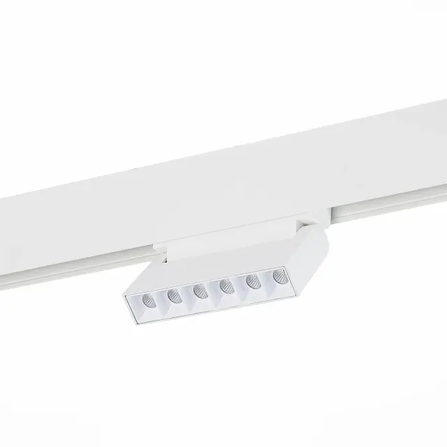 Трековый светильник ST Luce ST364.536.06 СКАЙЛАЙН 48V — белый, ракурс 2