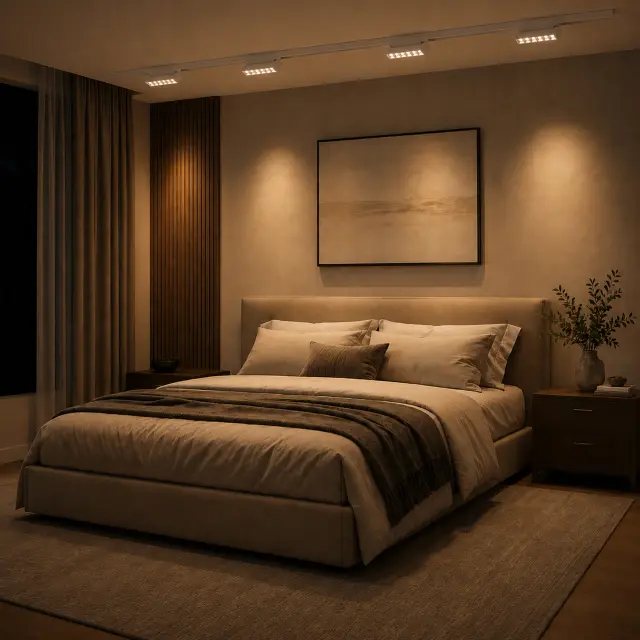 Трековый светильник ST Luce ST364.536.06 СКАЙЛАЙН 48V — белый, ракурс 6