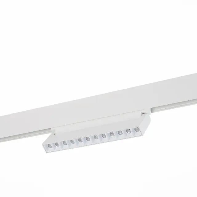 Трековый светильник ST Luce ST364.536.12 СКАЙЛАЙН 48V — белый, ракурс 2