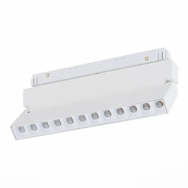 Трековый светильник ST Luce ST364.536.12 СКАЙЛАЙН 48V — белый, ракурс 3