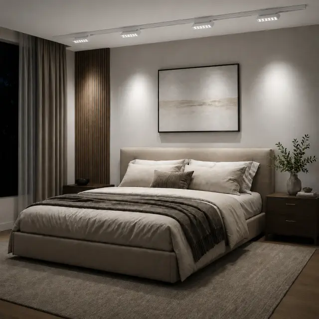 Трековый светильник ST Luce ST364.546.06 СКАЙЛАЙН 48V — белый, ракурс 6