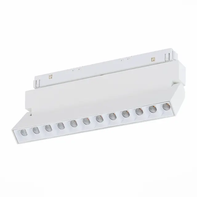 Трековый светильник ST Luce ST364.546.12 СКАЙЛАЙН 48V — белый, ракурс 3
