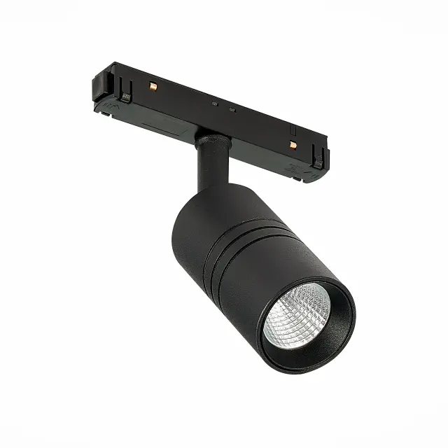 Трековый светильник ST Luce ST365.436.07 СКАЙЛАЙН 48V — черный, ракурс 3