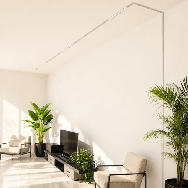 Трековый светильник ST Luce ST370.506.12 СКАЙЛАЙН 48V — белый, ракурс 5