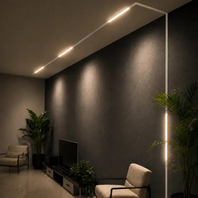 Трековый светильник ST Luce ST370.506.12 СКАЙЛАЙН 48V — белый, ракурс 6