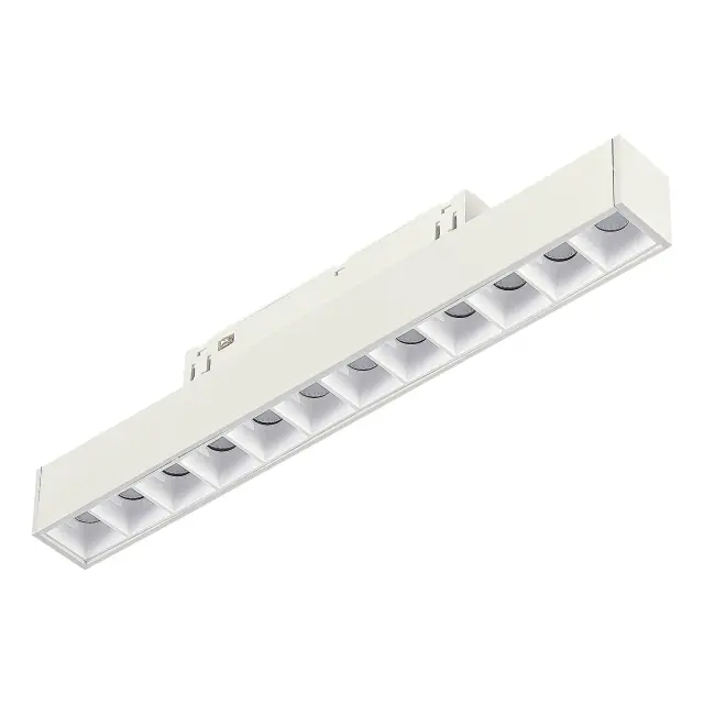 Трековый светильник ST Luce ST371.506.12 СКАЙЛАЙН 48V — белый, ракурс 3