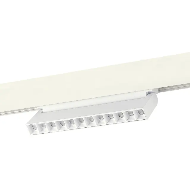 Трековый светильник ST Luce ST372.506.12 СКАЙЛАЙН 48V — белый, ракурс 2